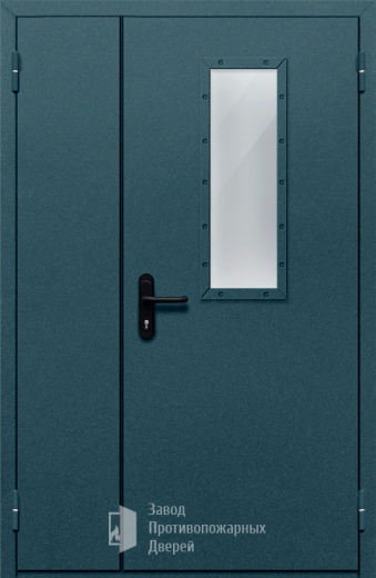 Фото двери «Полуторная со стеклом №27» в Красноярску