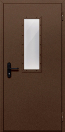 Фото двери «Однопольная со стеклом №58» в Красноярску